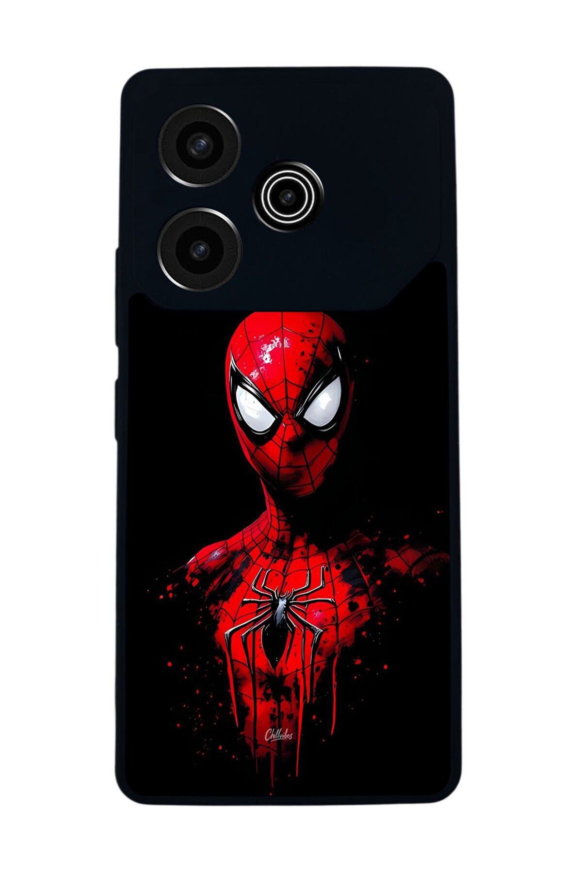 Tecno Pova 6 Uyumlu Spider Man ( Örümcek Adam ) Tasarımlı Glossy Premium Kılıf