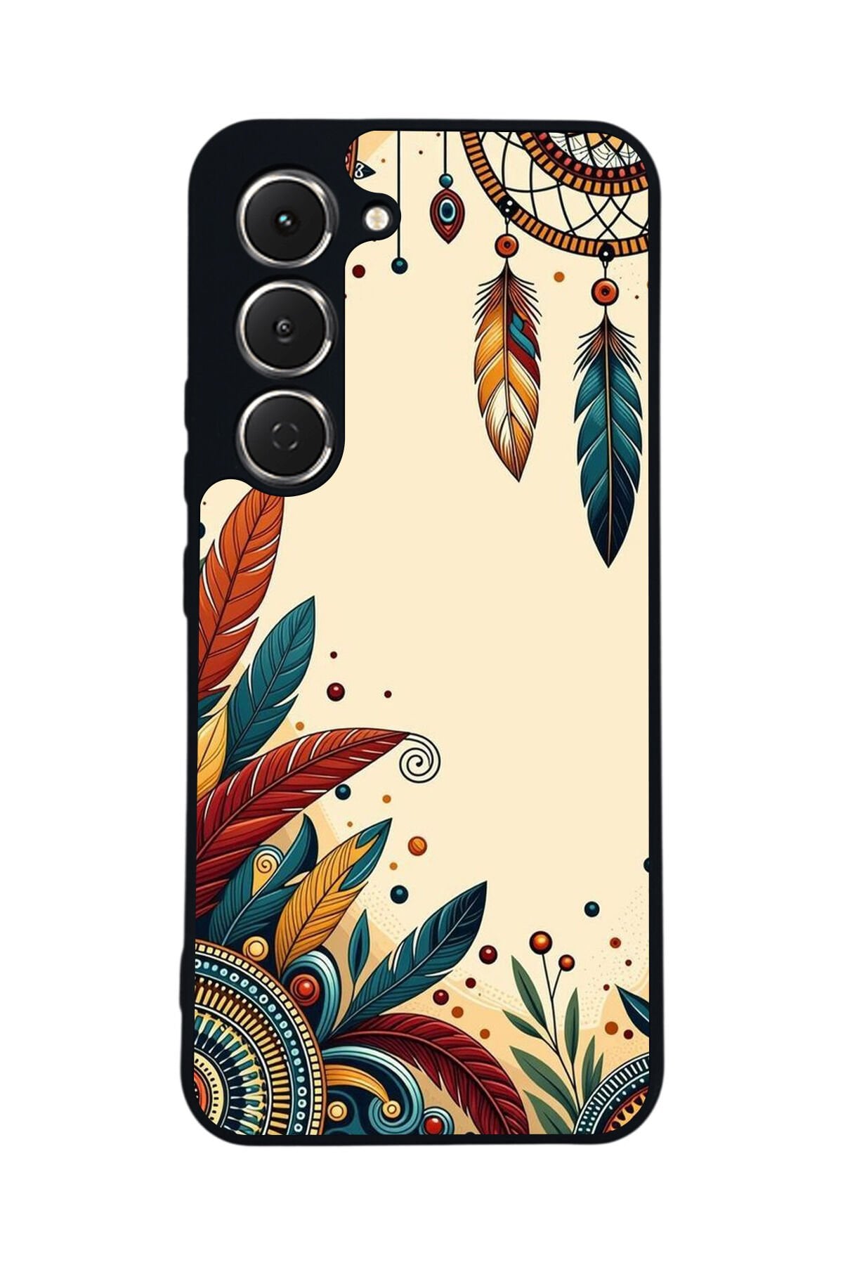 Tecno Spark 40 Pro Uyumlu Mandala Tasarımlı Glossy Premium Kılıf