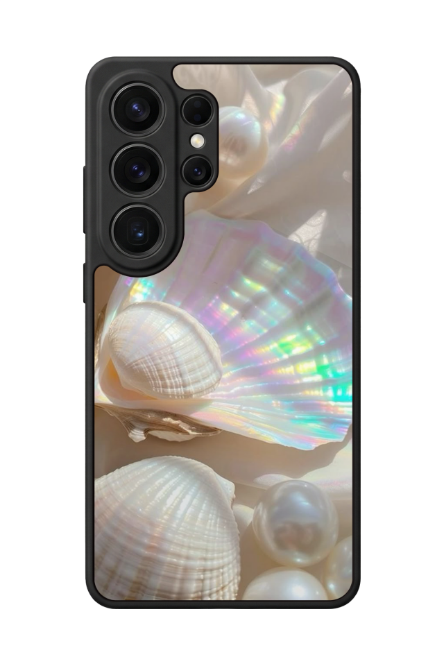 Samsung Galaxy S26 Ultra Uyumlu  İnci Tasarımlı Glossy Premium Kılıf