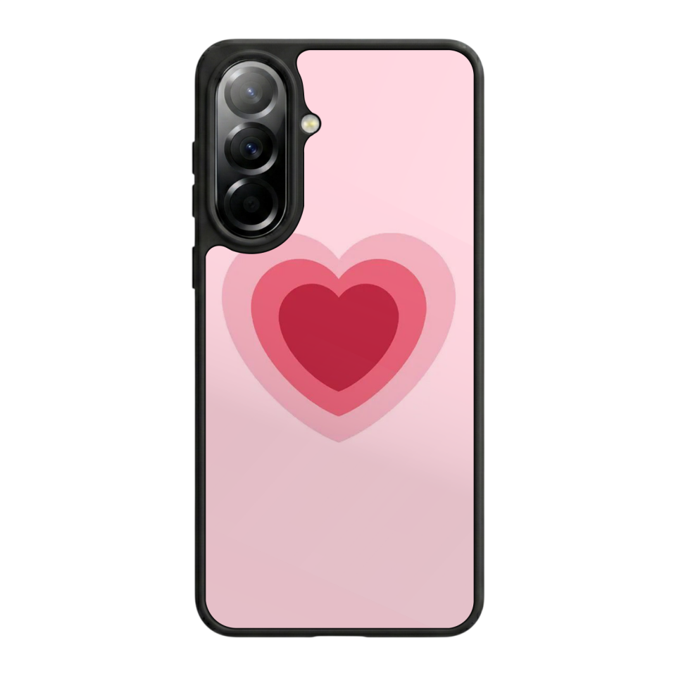 Samsung Galaxy A57 Uyumlu Kalp Love Tasarımlı Glossy Premium Kılıf