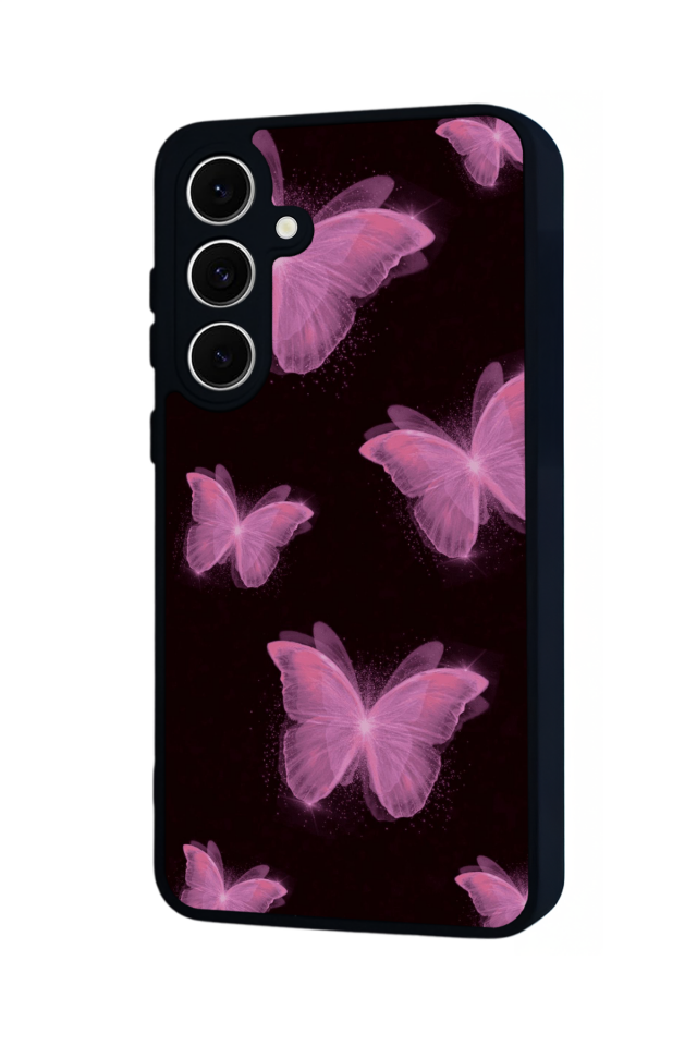 Samsung Galaxy A16 Uyumlu Kelebek Tasarımlı Glossy Premium Kılıf