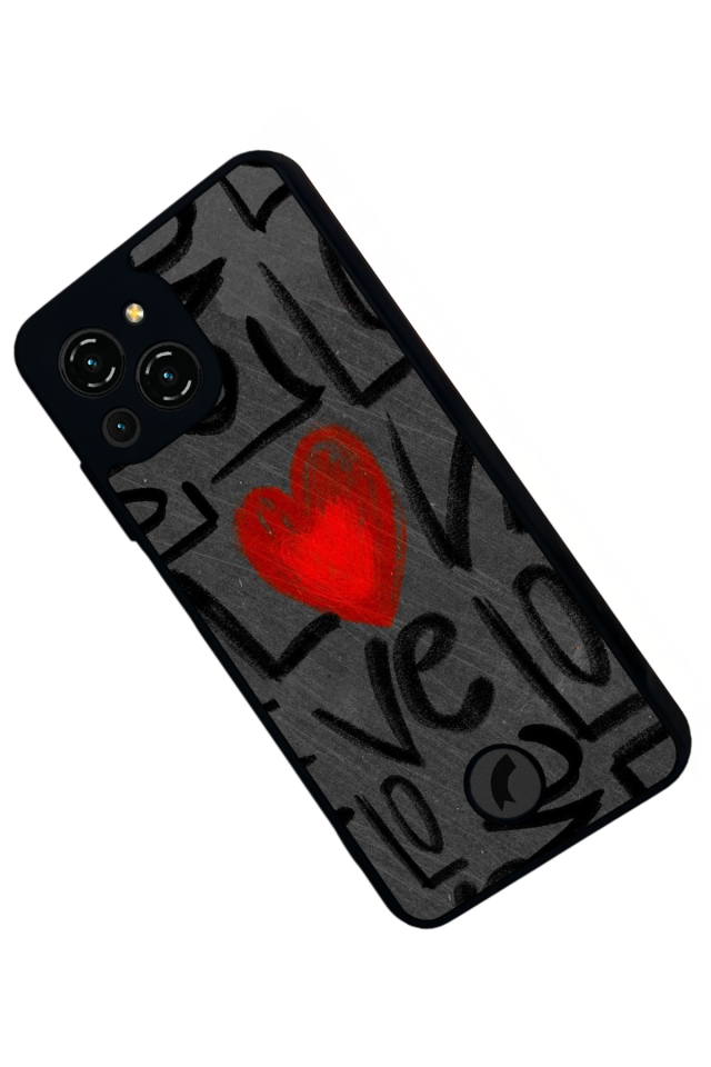 Reeder S23 Pro Max Uyumlu Love Tasarımlı Glossy Premium Kılıf