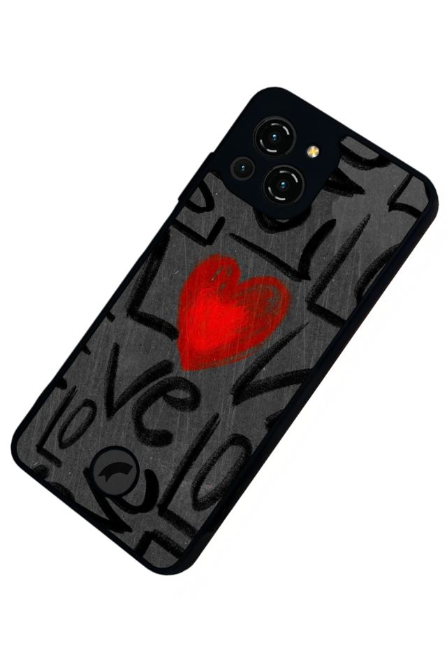 Reeder S23 Pro Max Uyumlu Love Tasarımlı Glossy Premium Kılıf