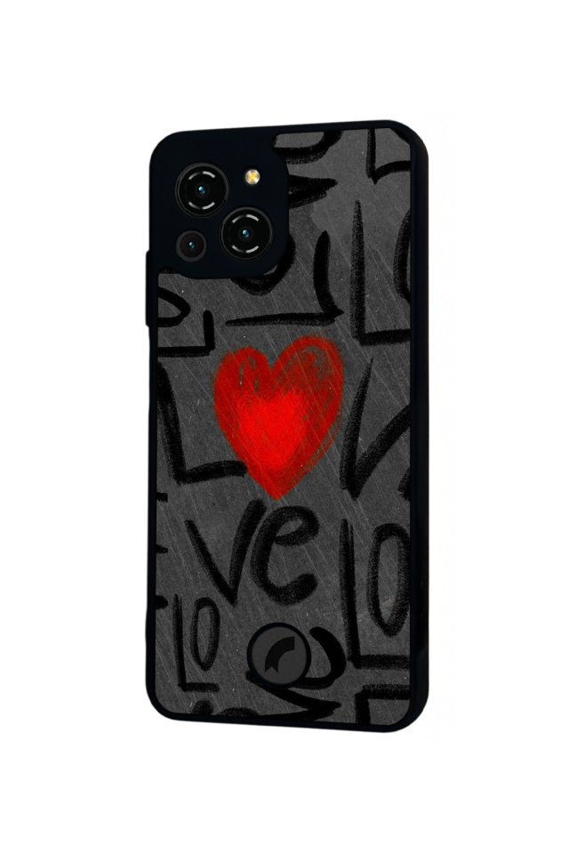 Reeder S23 Pro Max Uyumlu Love Tasarımlı Glossy Premium Kılıf