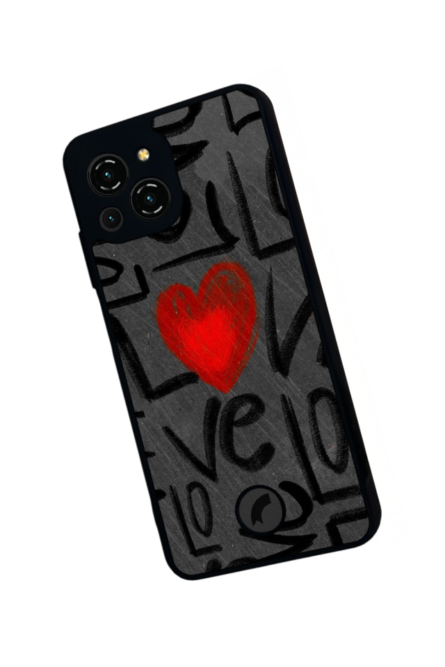 Reeder S23 Pro Max Uyumlu Love Tasarımlı Glossy Premium Kılıf