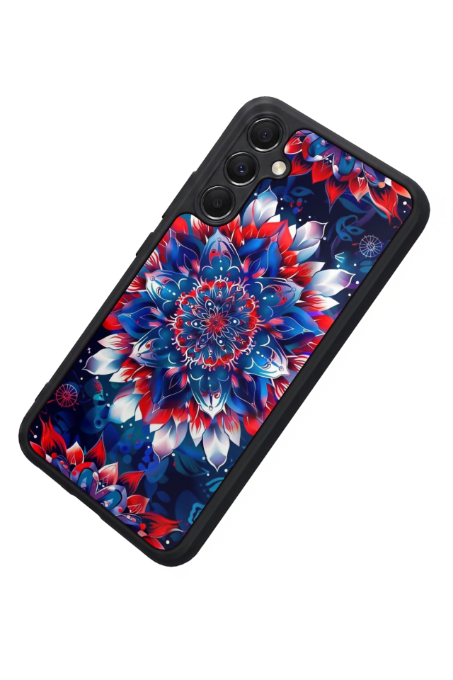 Samsung Galaxy A34 Uyumlu Mandala Tasarımlı Glossy Premium Kılıf