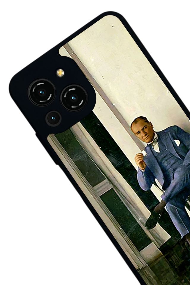 Reeder S23 Pro Max Uyumlu Mustafa Kemal Ataturk Tasarımlı Glossy Premium Kılıf