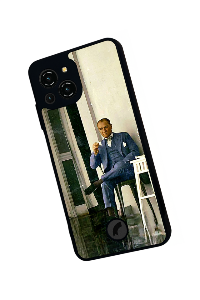 Reeder S23 Pro Max Uyumlu Mustafa Kemal Ataturk Tasarımlı Glossy Premium Kılıf