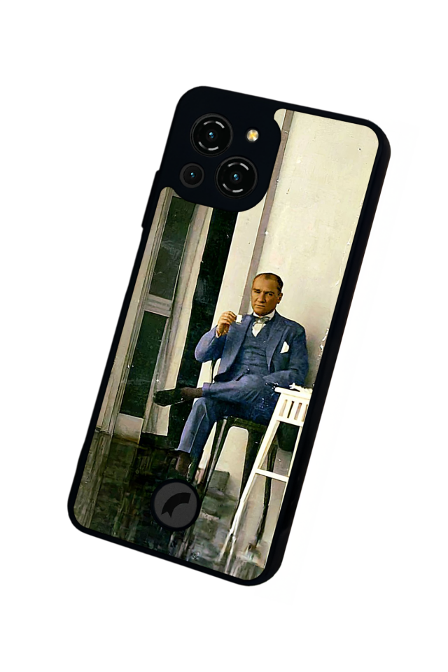 Reeder S23 Pro Max Uyumlu Mustafa Kemal Ataturk Tasarımlı Glossy Premium Kılıf