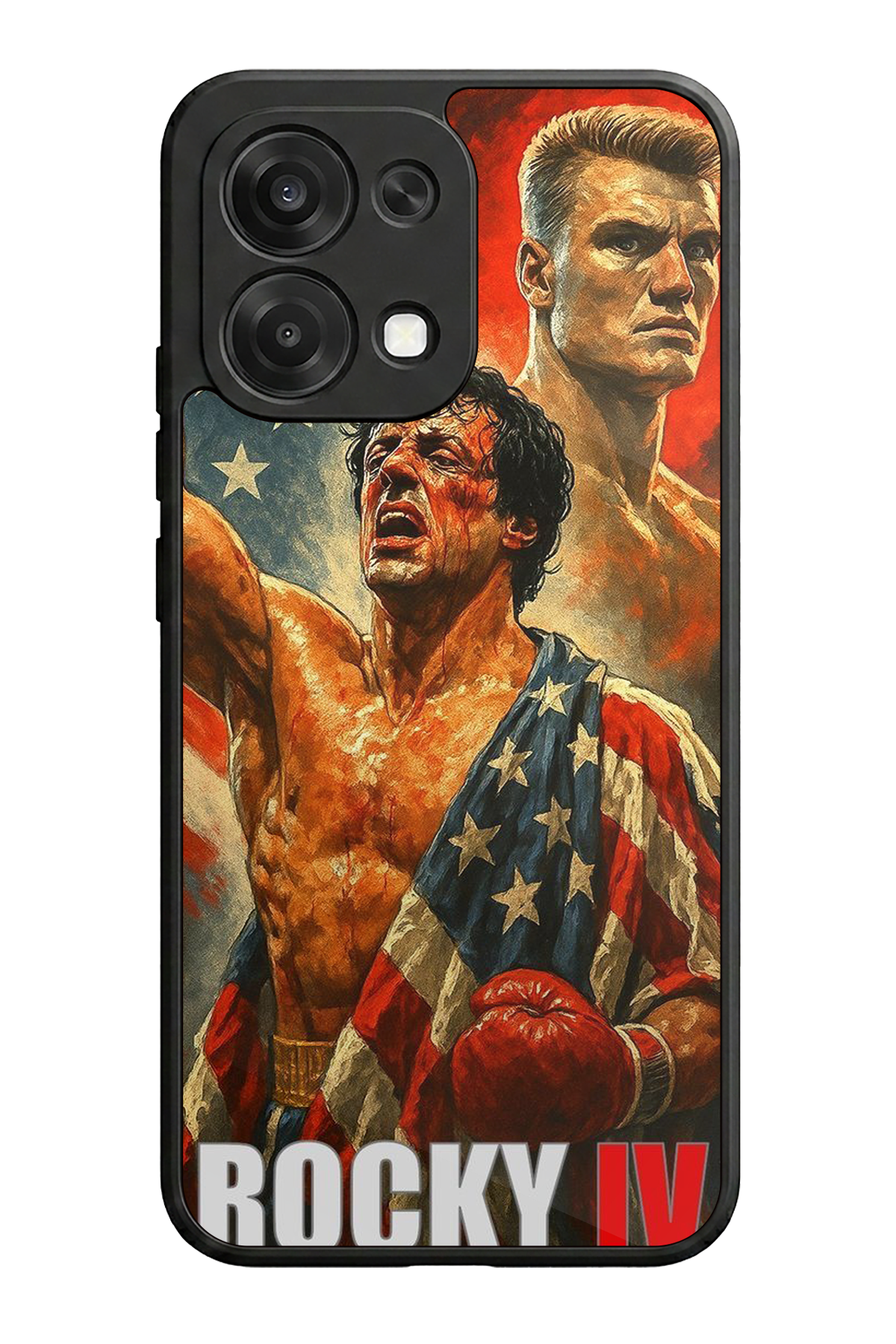 Oppo A6 Pro Uyumlu Rocky Tasarımlı Glossy Premium Kılıf