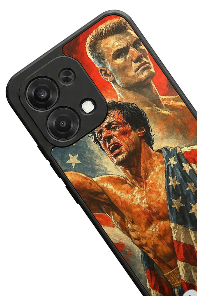 Oppo A6 Pro Uyumlu Rocky Tasarımlı Glossy Premium Kılıf