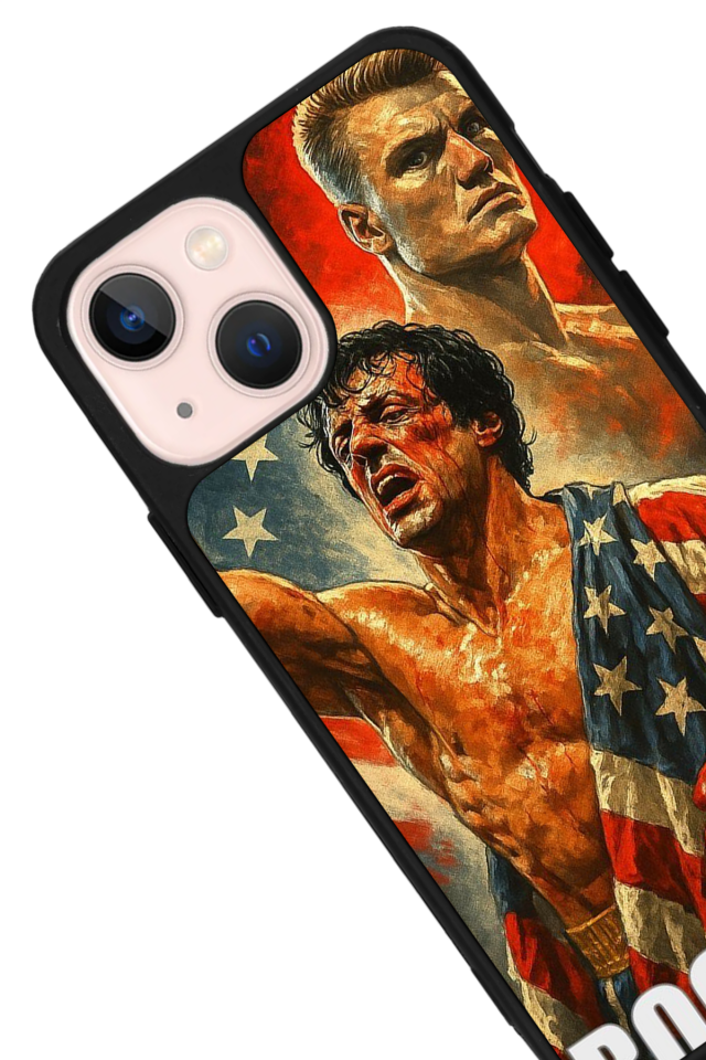 iPhone 13 Mini Uyumlu Rocky Tasarımlı Glossy Premium Kılıf