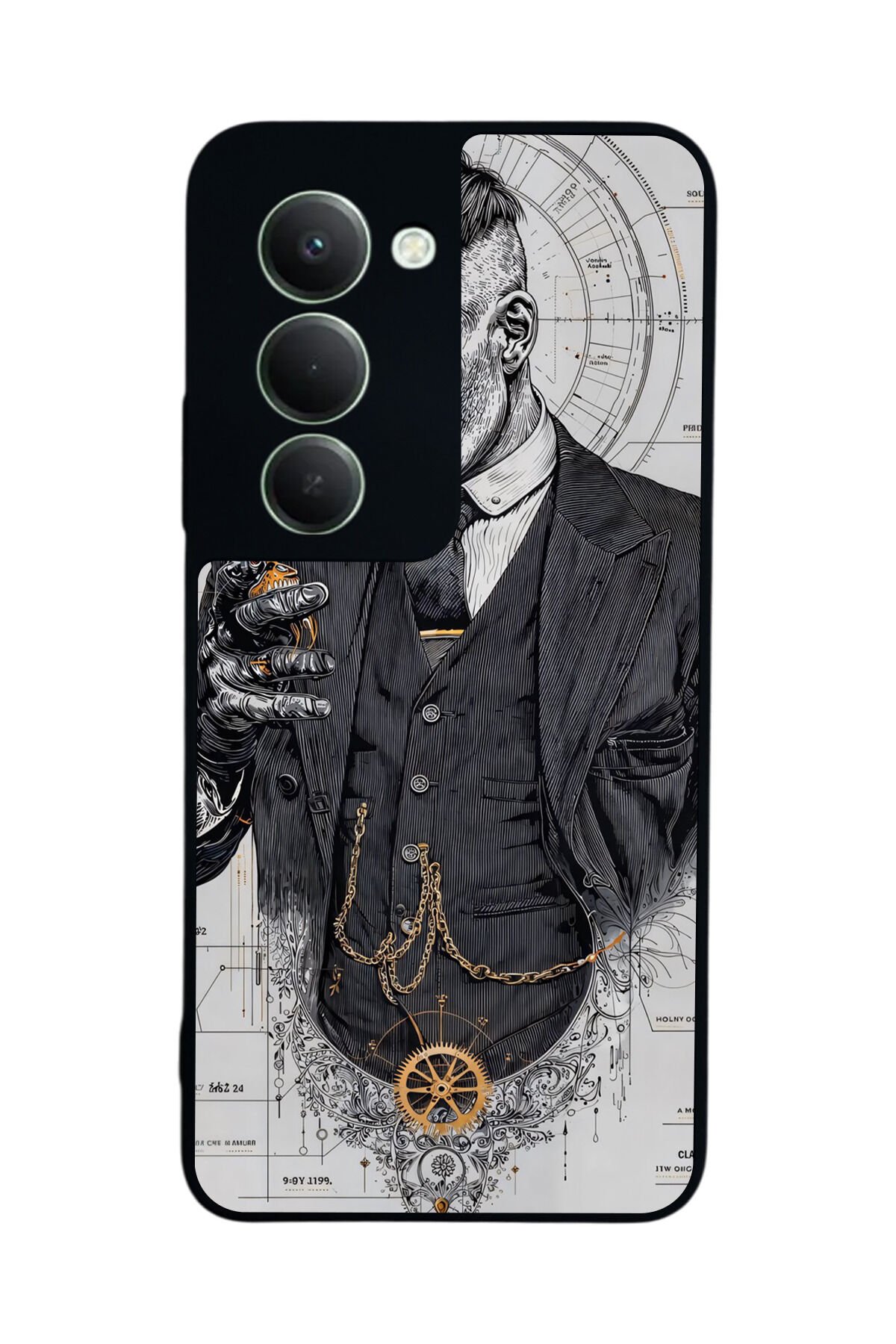 Xiaomi Redmi 15 5G Uyumlu Peaky Blinders Tasarımlı Glossy Premium Kılıf