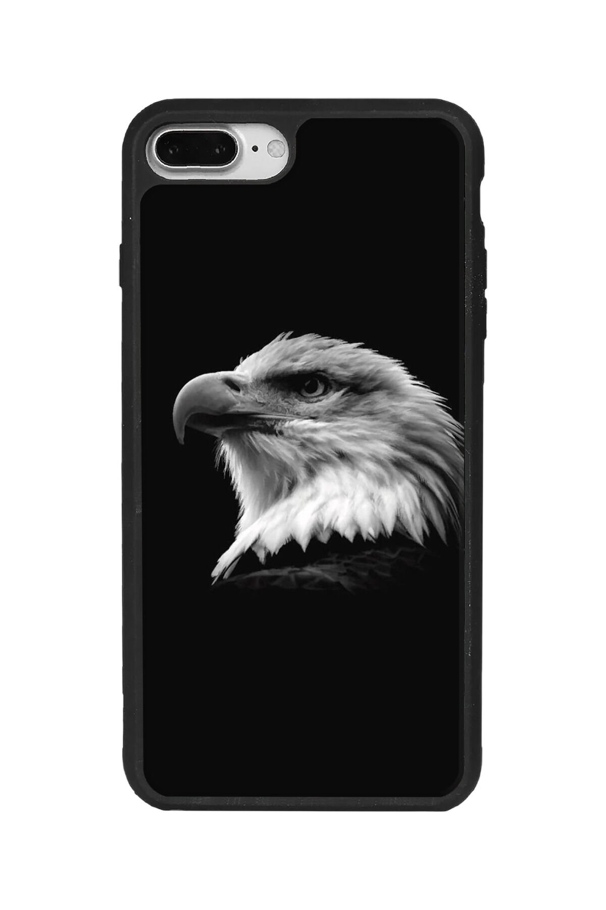 Apple iPhone 7 Plus Siyah Silikon Kılıf Çiziklere ve Darbelere Karşı Koruma