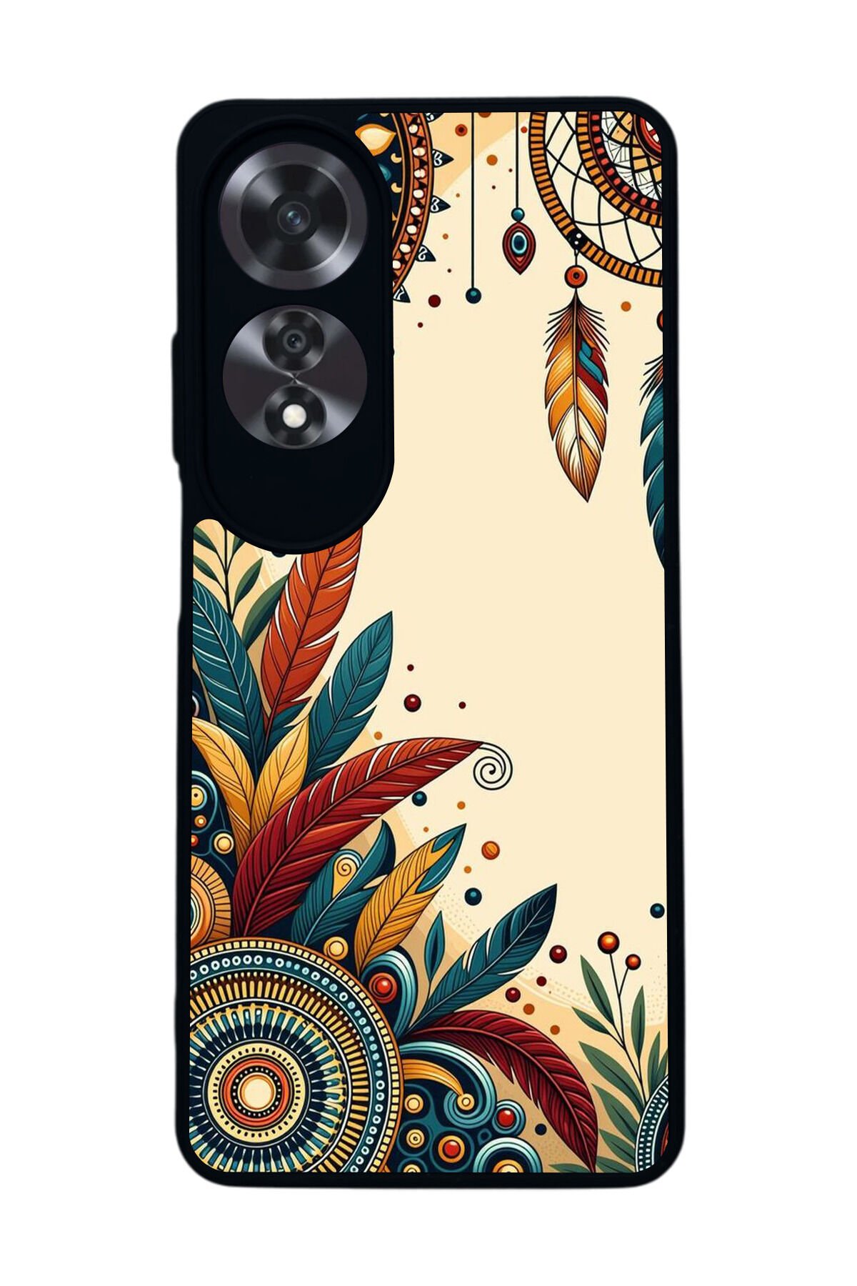Oppo A60 Mat Siyah uyumlu Kılıf – Yumuşak Silikon, Koruyucu, Şok Emici Kapak