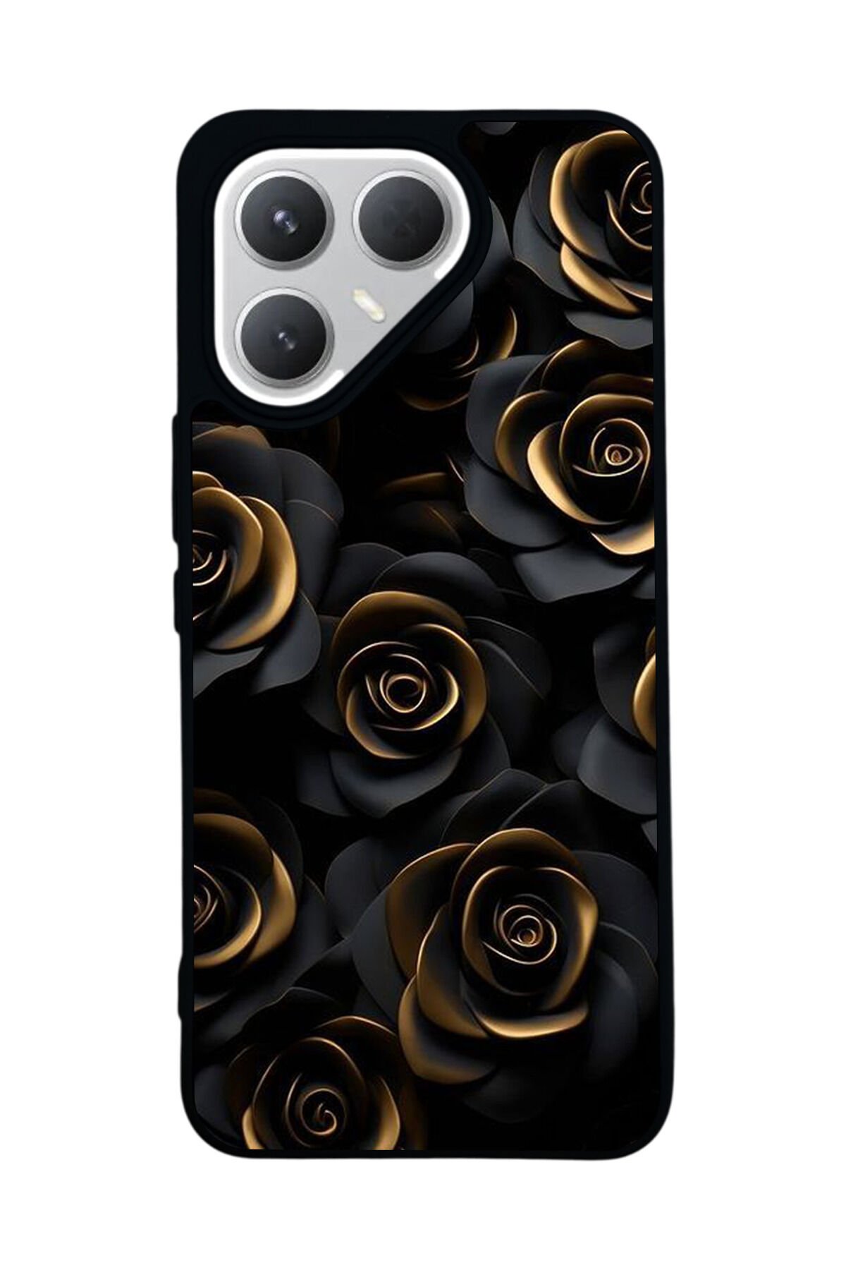 Tecno Pova 7 Pro Mat Uyumlu Siyah Kılıf – Yumuşak Silikon, Koruyucu, Şok Emici Kapak