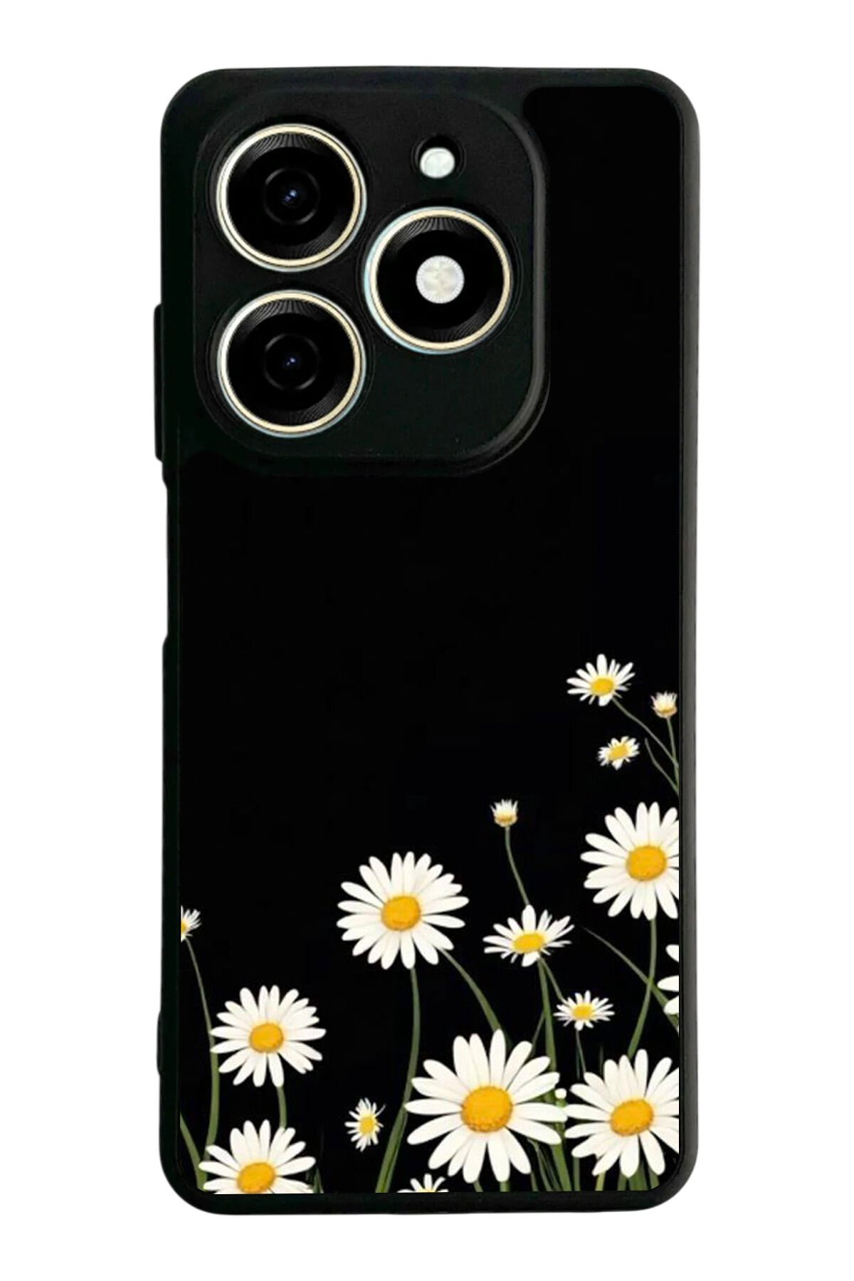 Infınıx Smart 8 Pro Uyumlu Floral Tasarımlı Glossy Premium Kılıf