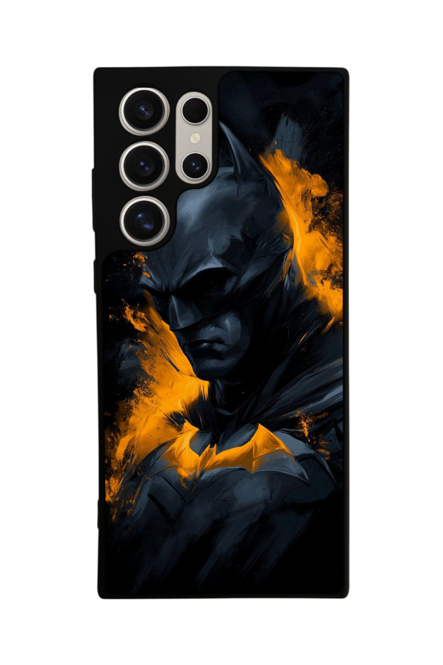 Samsung Galaxy S24 Ultra Uyumlu Batman Tasarımlı Glossy Premium Kılıf