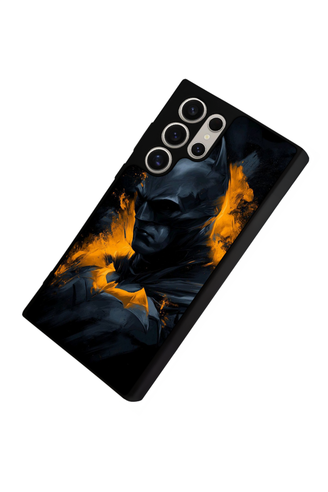 Samsung Galaxy S24 Ultra Uyumlu Batman Tasarımlı Glossy Premium Kılıf