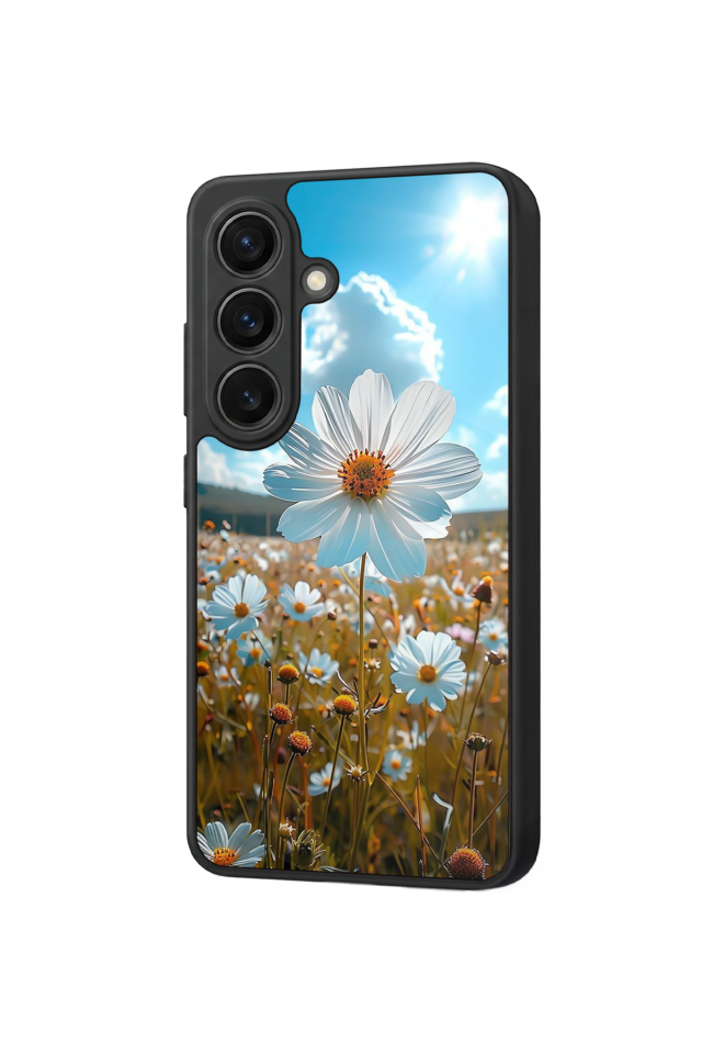 Samsung Galaxy S26 Uyumlu Cicek Tasarımlı Glossy Premium Kılıf