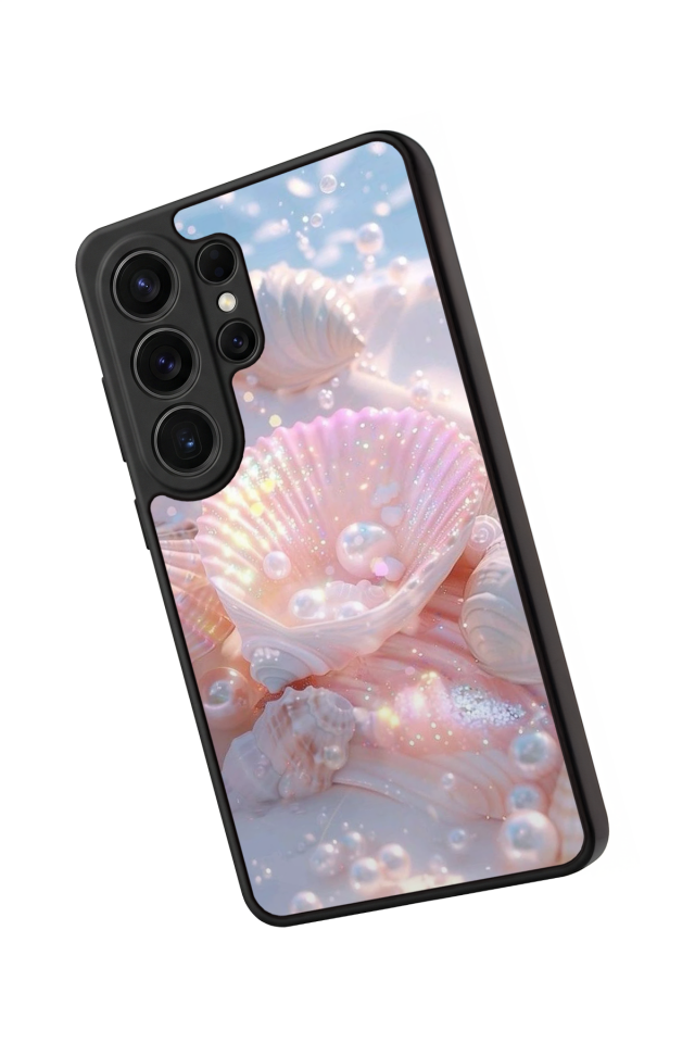 Samsung Galaxy S26 Ultra Uyumlu  İnci Tasarımlı Glossy Premium Kılıf