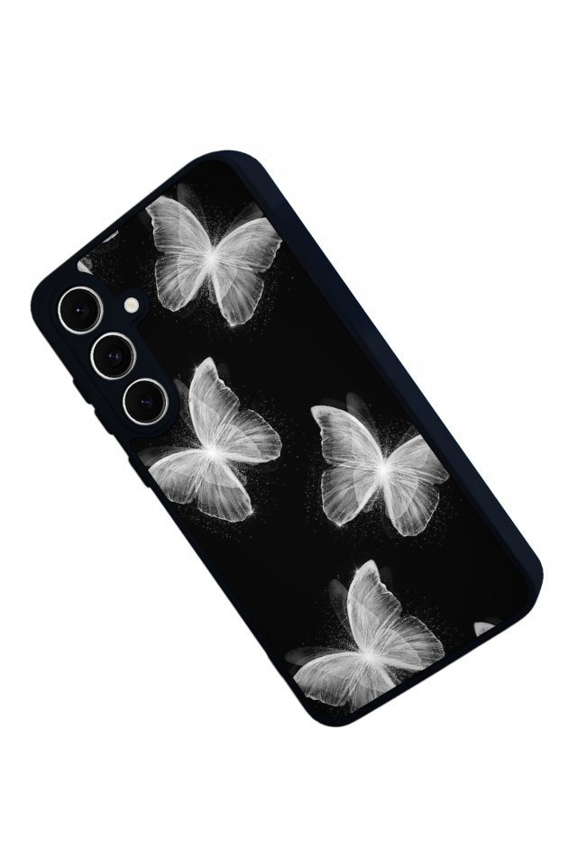 Samsung Galaxy A16 Uyumlu Kelebek Tasarımlı Glossy Premium Kılıf