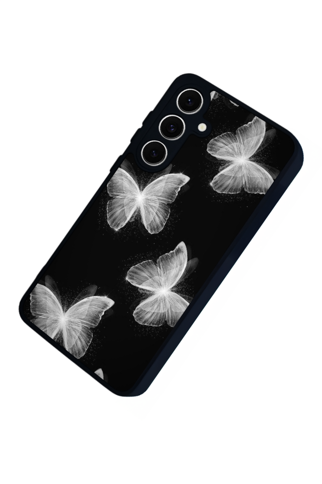Samsung Galaxy A16 Uyumlu Kelebek Tasarımlı Glossy Premium Kılıf