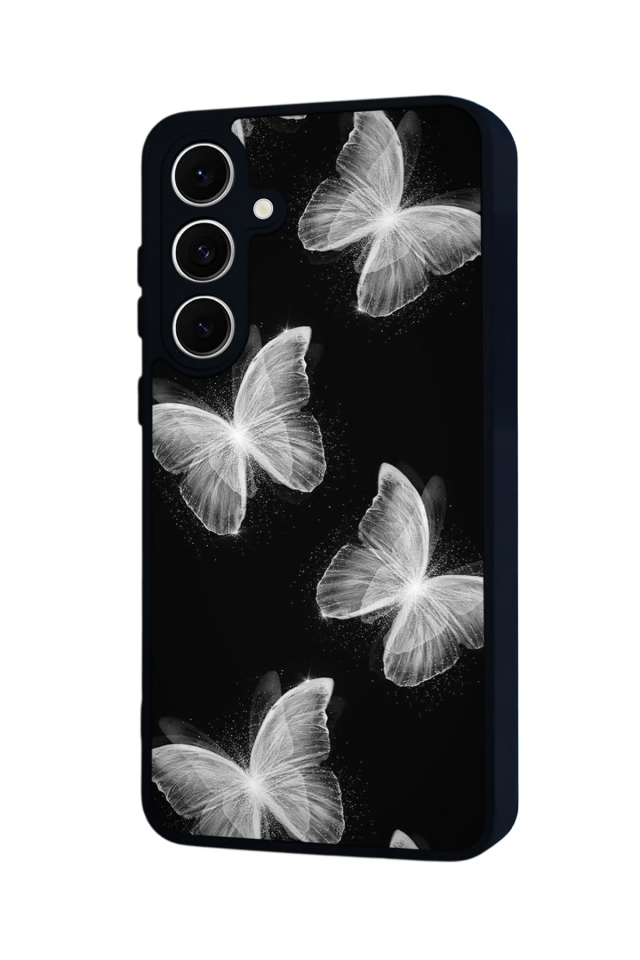 Samsung Galaxy A16 Uyumlu Kelebek Tasarımlı Glossy Premium Kılıf
