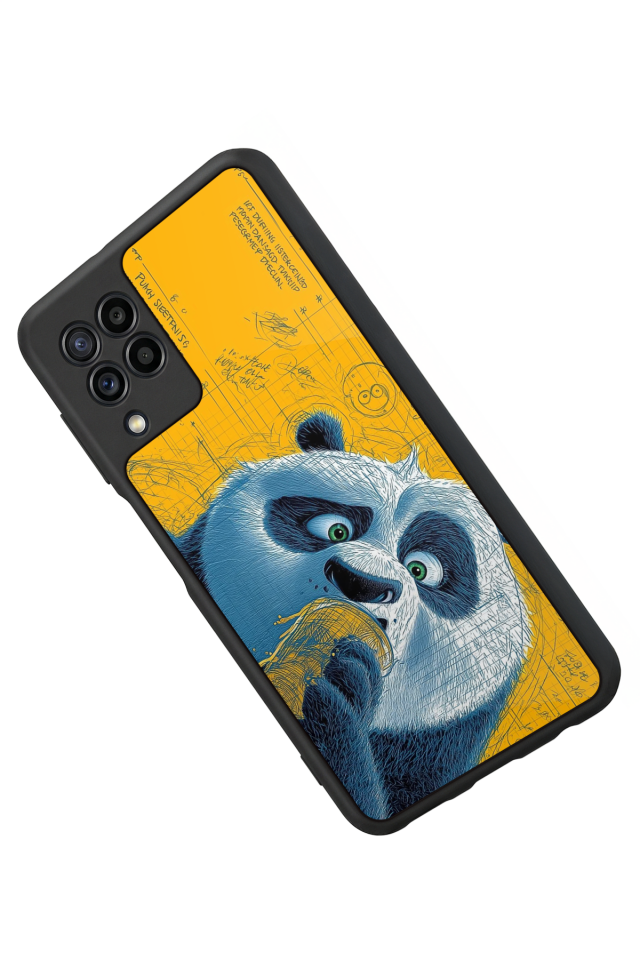 Samsung Galaxy M32 Uyumlu Kung Fu Panda Tasarımlı Glossy Premium Kılıf
