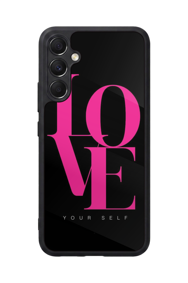 Samsung Galaxy A34 Uyumlu Love Tasarımlı Glossy Premium Kılıf