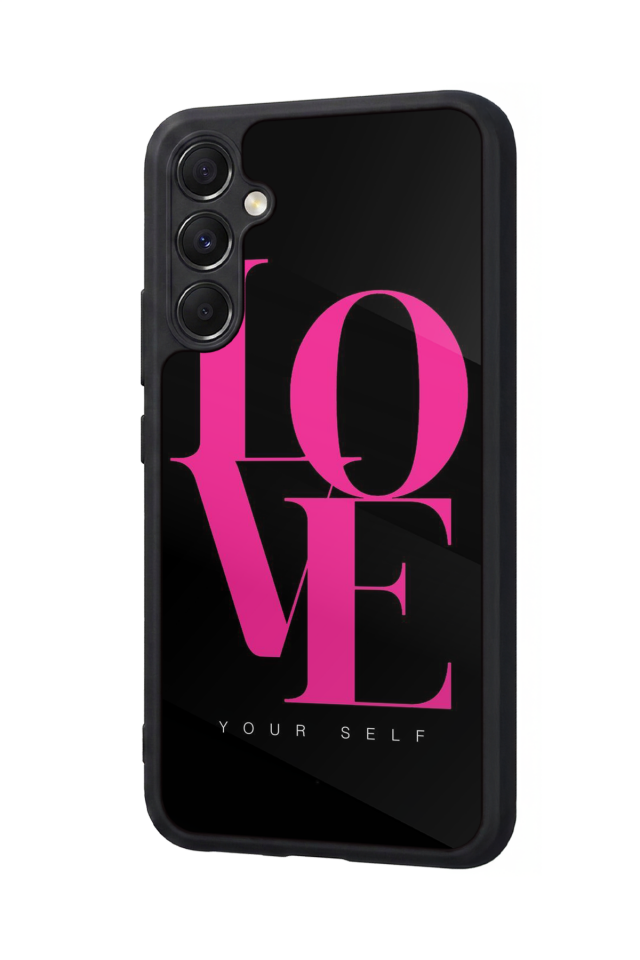 Samsung Galaxy A34 Uyumlu Love Tasarımlı Glossy Premium Kılıf