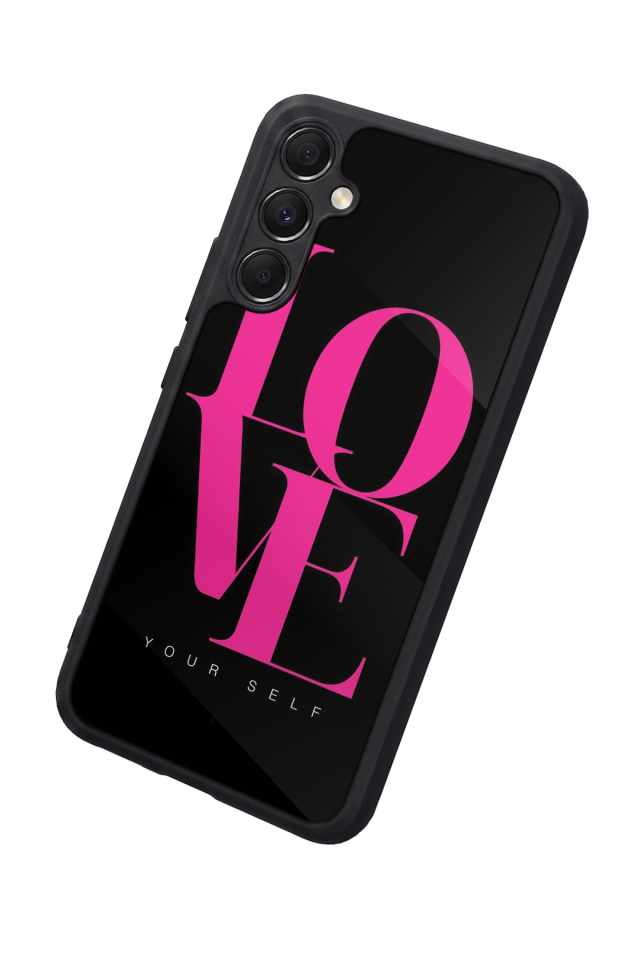 Samsung Galaxy A34 Uyumlu Love Tasarımlı Glossy Premium Kılıf