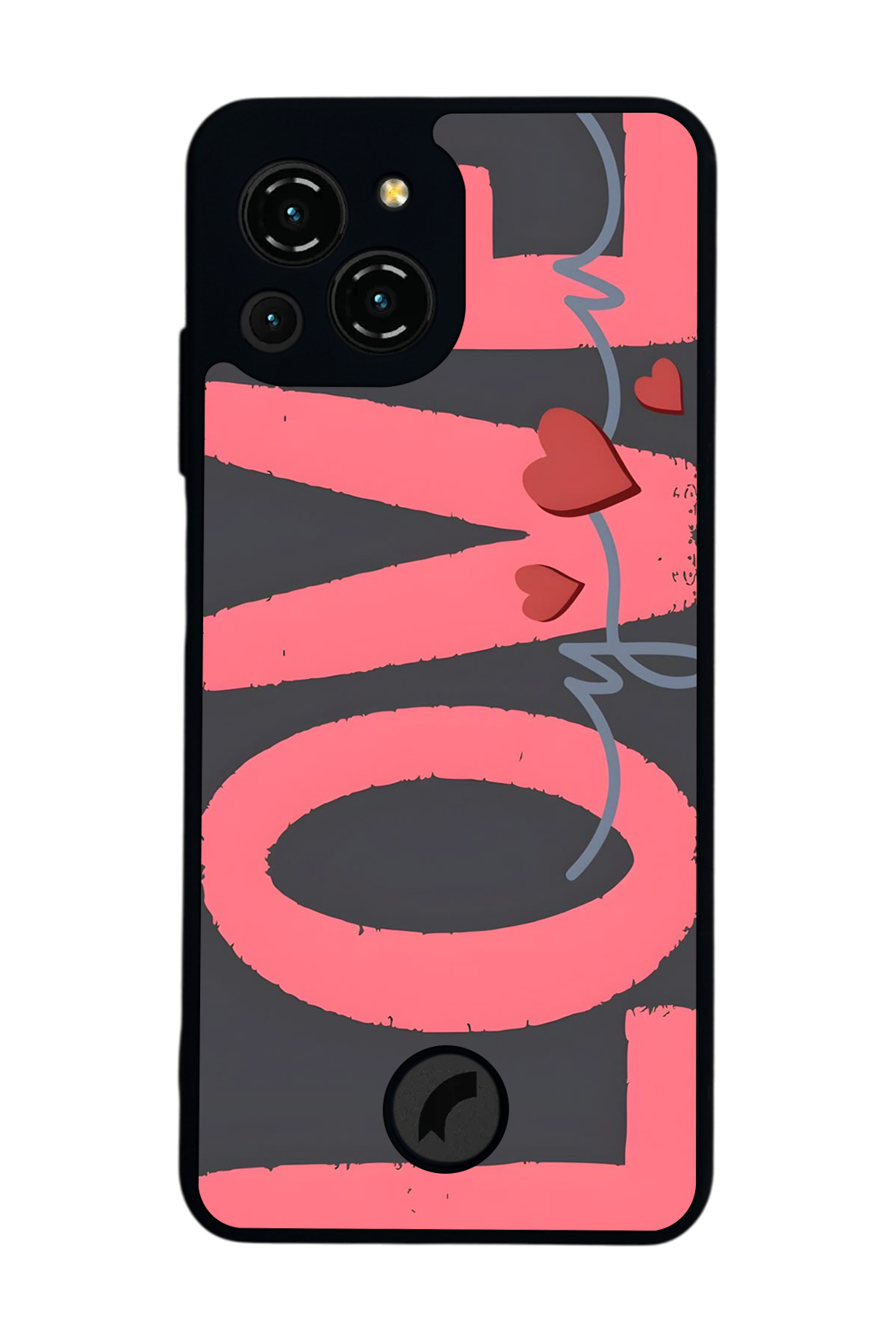 Reeder S23 Pro Max Uyumlu Love Tasarımlı Glossy Premium Kılıf