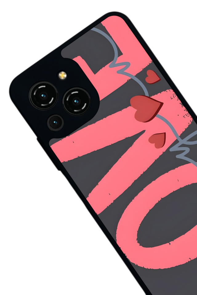 Reeder S23 Pro Max Uyumlu Love Tasarımlı Glossy Premium Kılıf