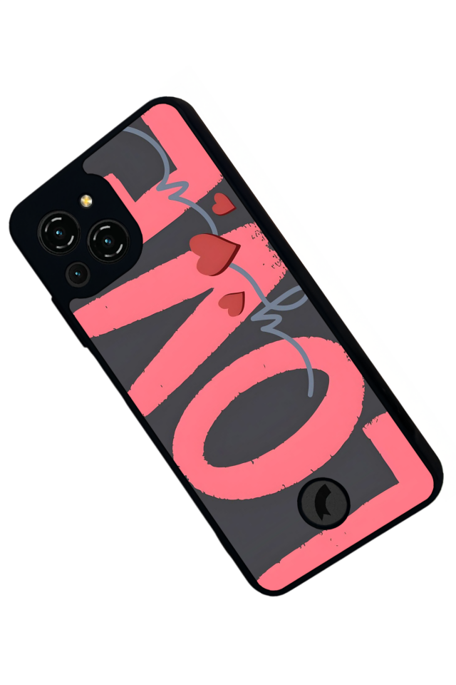 Reeder S23 Pro Max Uyumlu Love Tasarımlı Glossy Premium Kılıf