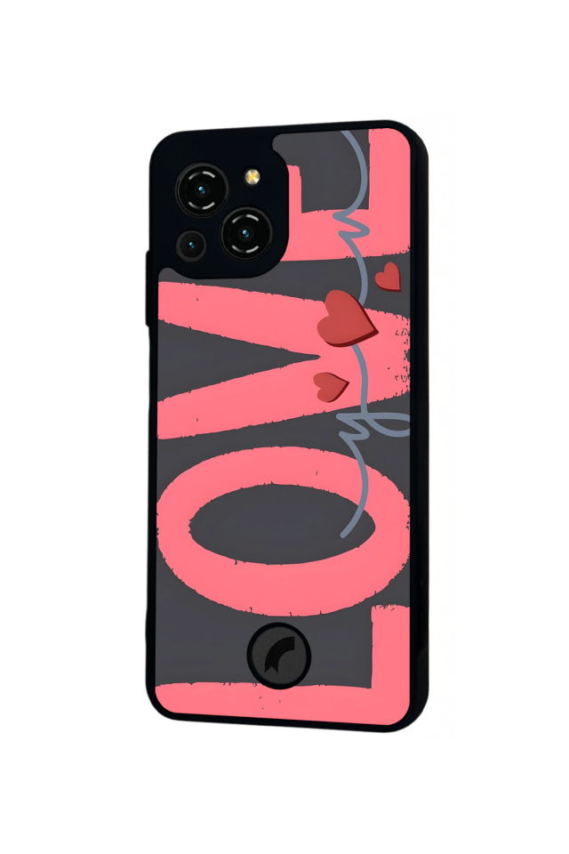 Reeder S23 Pro Max Uyumlu Love Tasarımlı Glossy Premium Kılıf