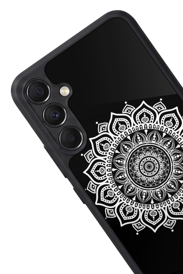 Samsung Galaxy A34 Uyumlu Mandala Tasarımlı Glossy Premium Kılıf
