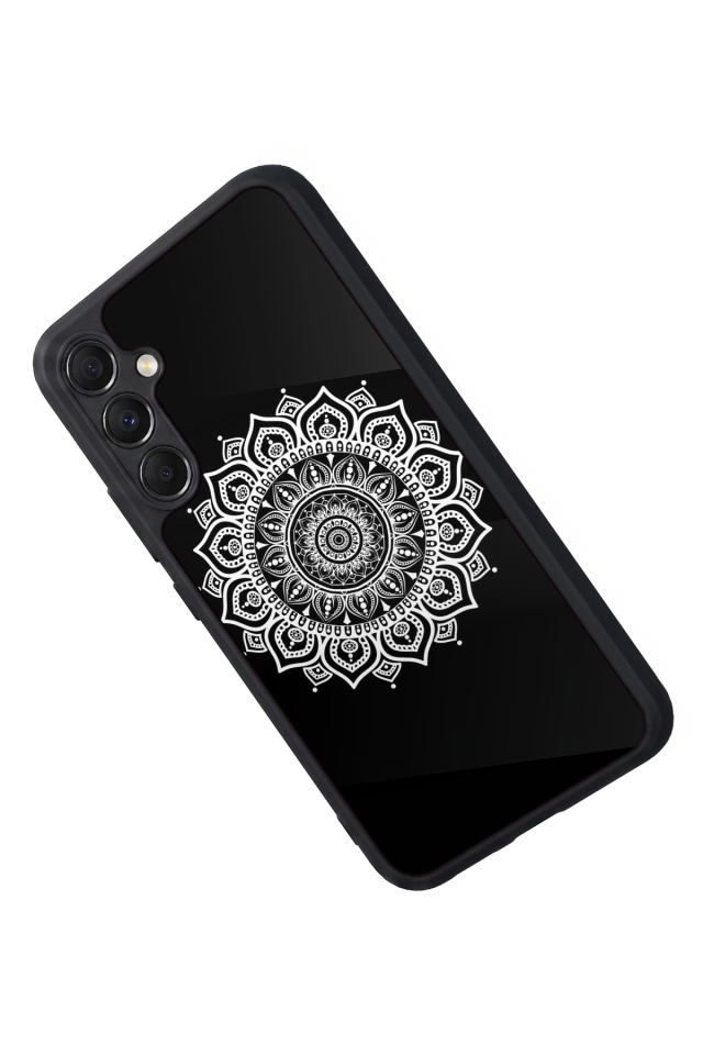 Samsung Galaxy A34 Uyumlu Mandala Tasarımlı Glossy Premium Kılıf