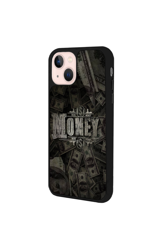 iPhone 13/14 Uyumlu Money Para Tasarımlı Glossy Premium Kılıf