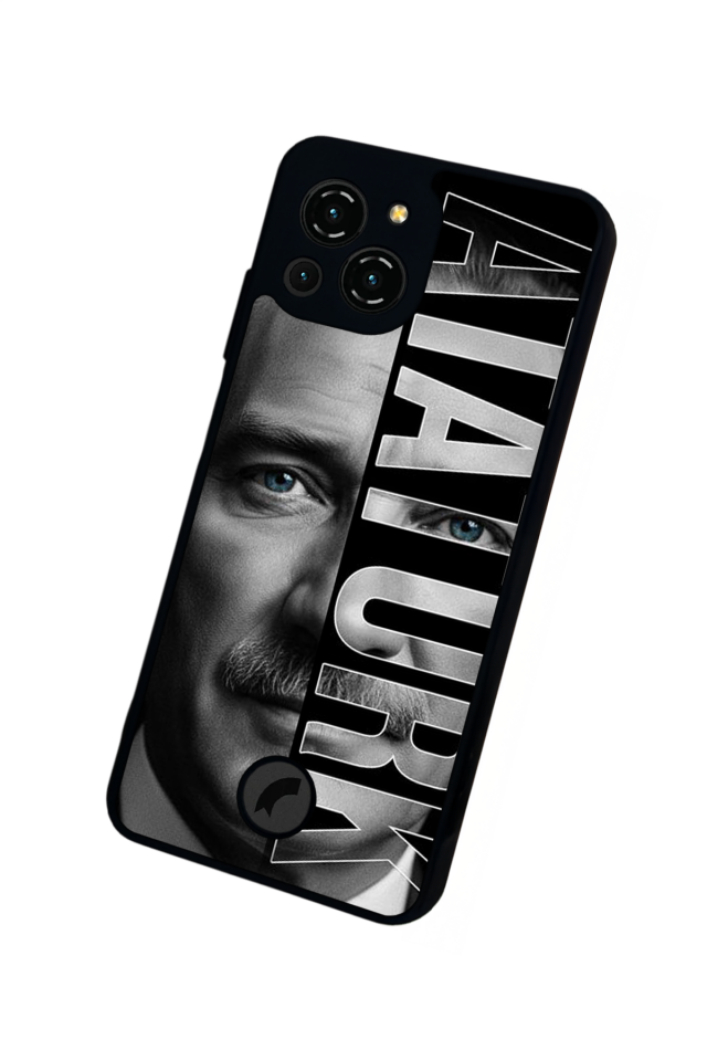 Reeder S23 Pro Max Uyumlu Mustafa Kemal Ataturk Tasarımlı Glossy Premium Kılıf