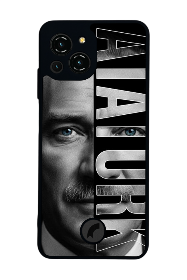 Reeder S23 Pro Max Uyumlu Mustafa Kemal Ataturk Tasarımlı Glossy Premium Kılıf