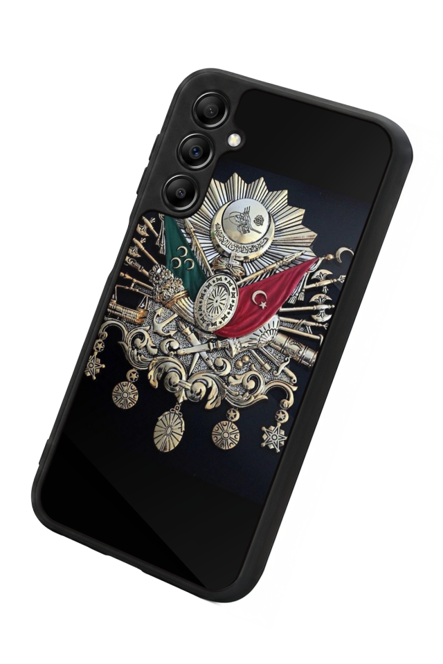 Samsung Galaxy A14 Uyumlu Osmanli Tugrasi Tasarımlı Glossy Premium Kılıf