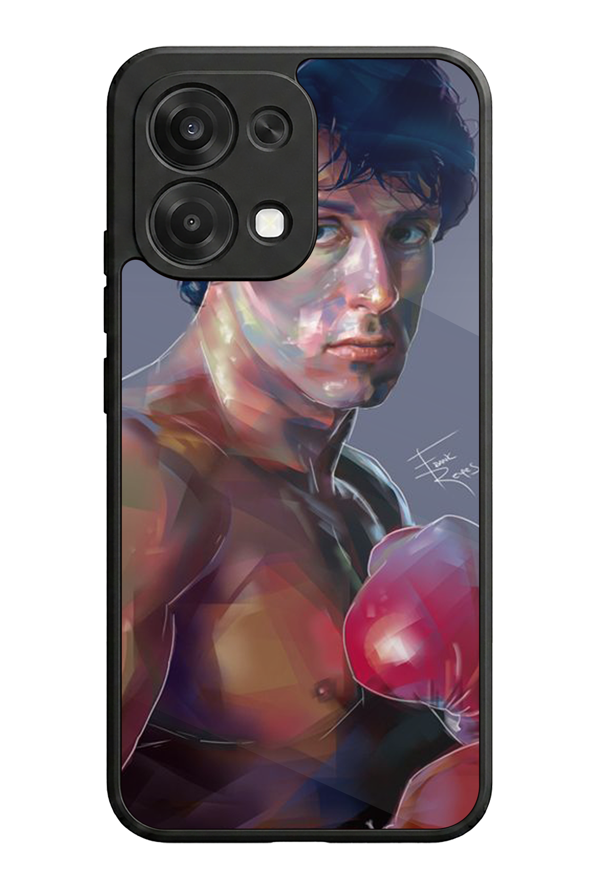 Oppo A6 Pro Uyumlu Rocky Tasarımlı Glossy Premium Kılıf