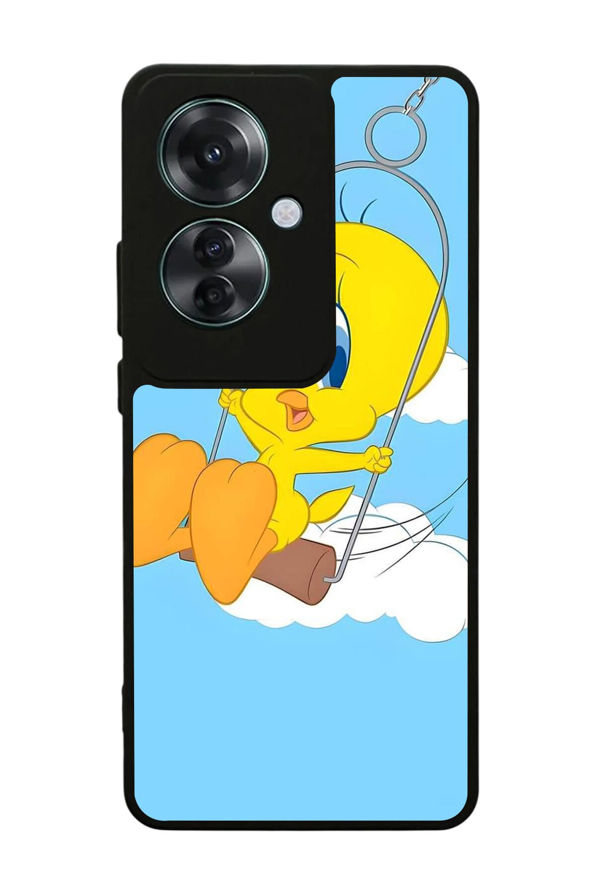 Oppo Reno 11F Uyumlu Tweety Tasarımlı Glossy Premium Kılıf