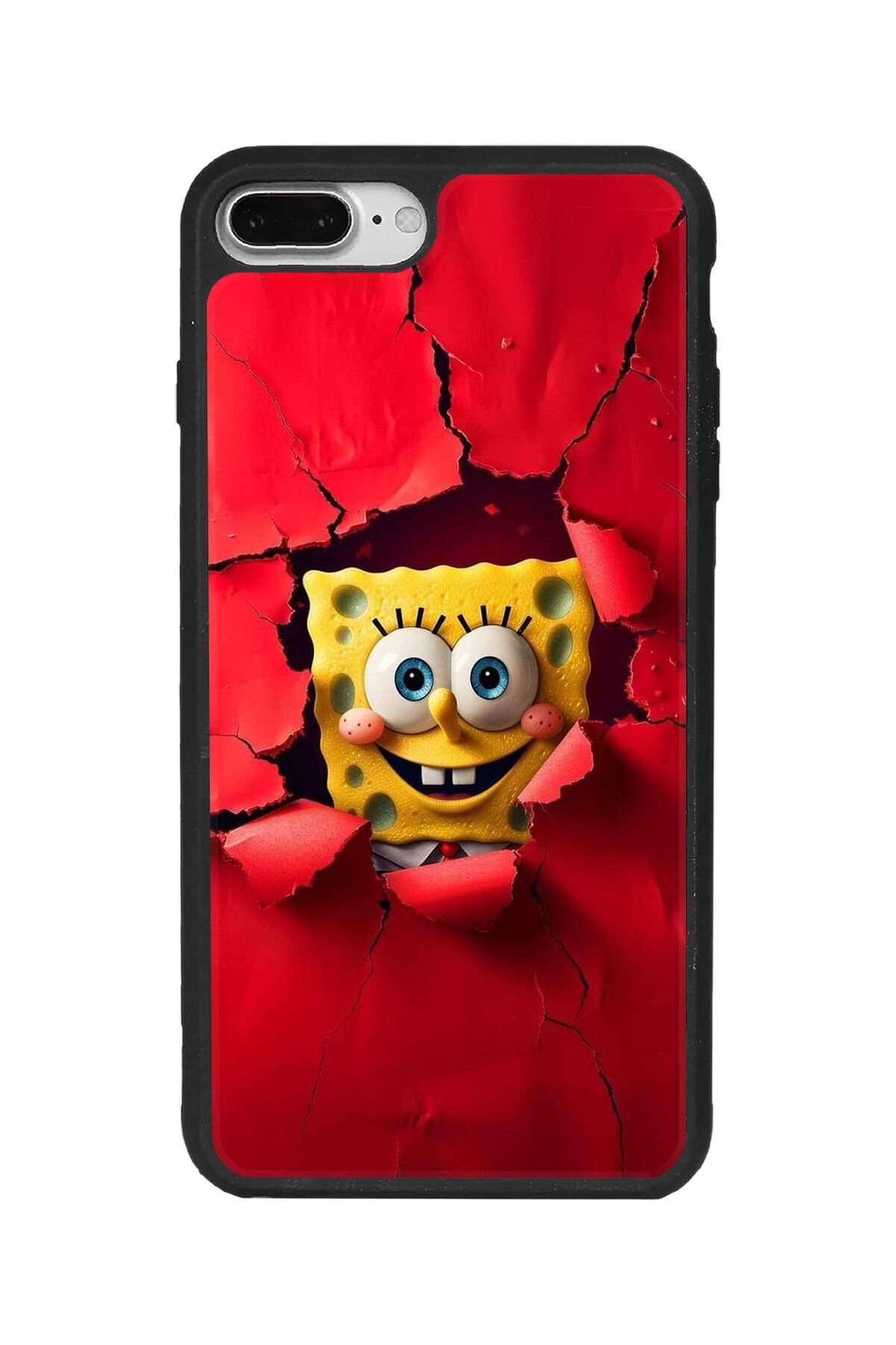 Apple iPhone 7 Plus Siyah Silikon Kılıf Çiziklere ve Darbelere Karşı Koruma