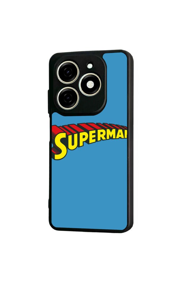 Infınıx Smart 8 Pro Uyumlu Superman Tasarımlı Glossy Premium Kılıf