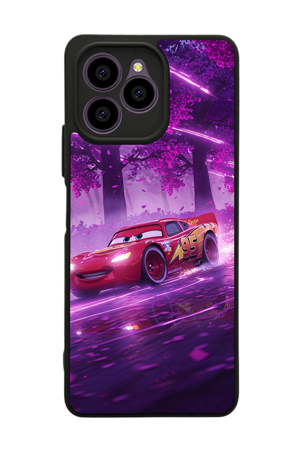 Omix X6 Uyumlu Şimsek McQueen Tasarımlı Glossy Premium Kılıf