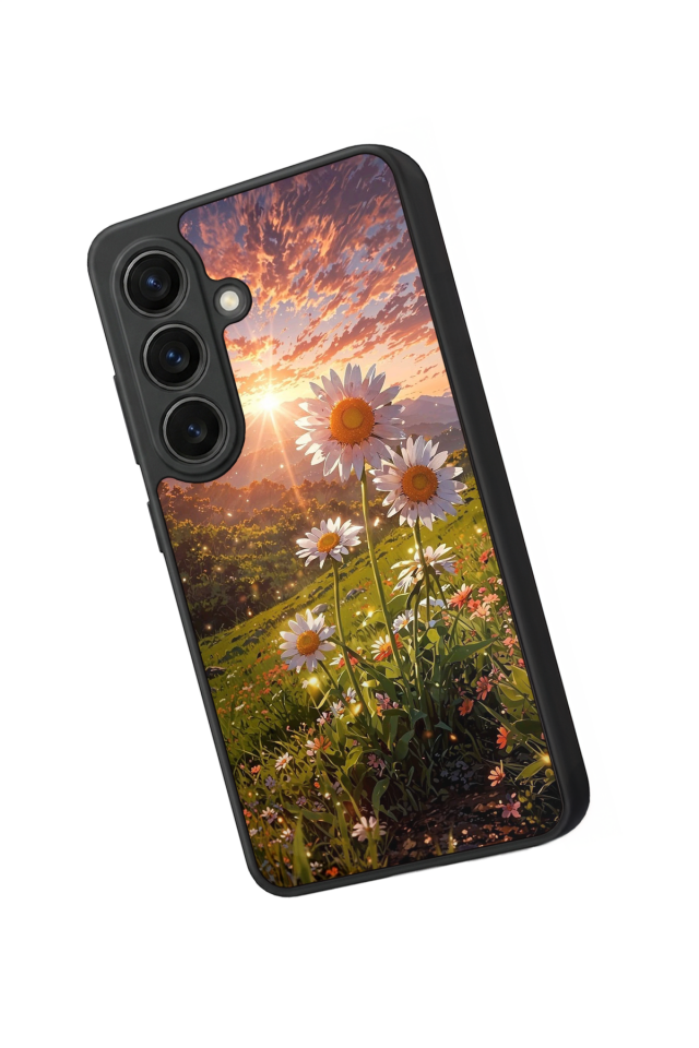 Samsung Galaxy S26 Uyumlu Cicek Tasarımlı Glossy Premium Kılıf