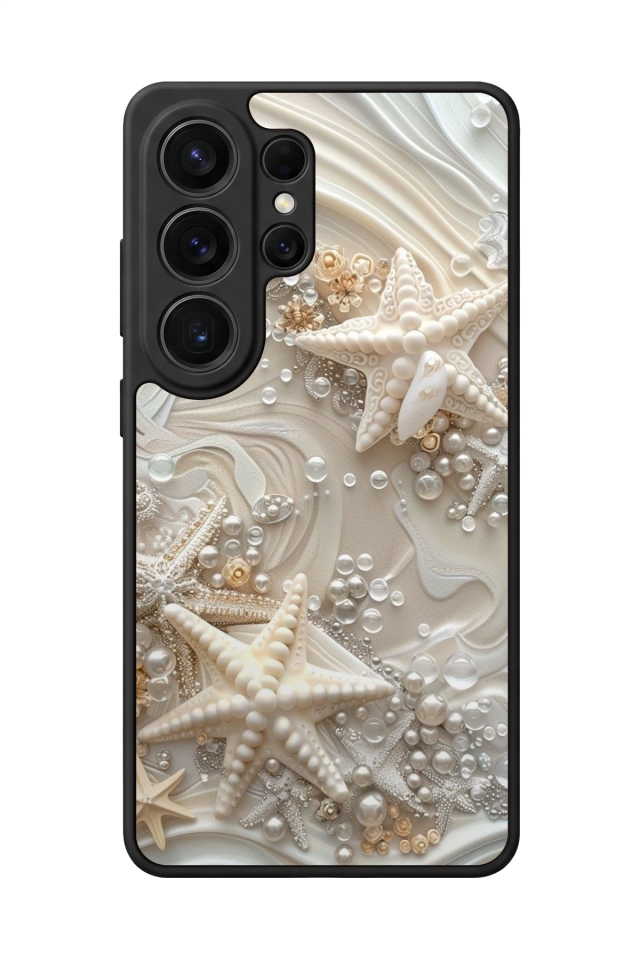 Samsung Galaxy S26 Ultra Uyumlu  İnci Tasarımlı Glossy Premium Kılıf