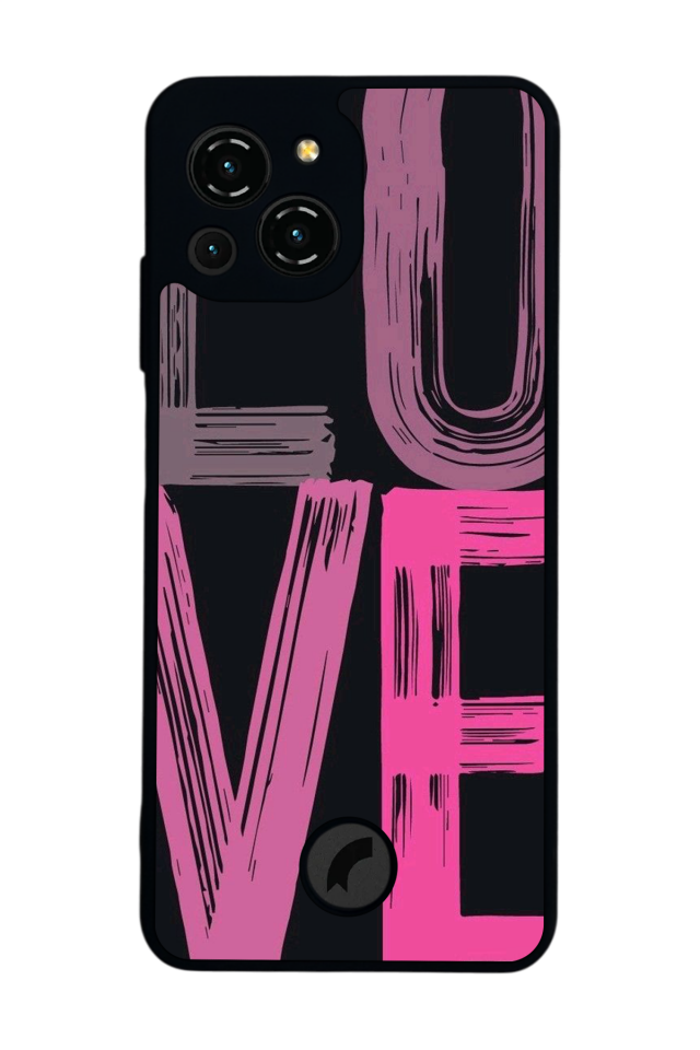 Reeder S23 Pro Max Uyumlu Love Tasarımlı Glossy Premium Kılıf